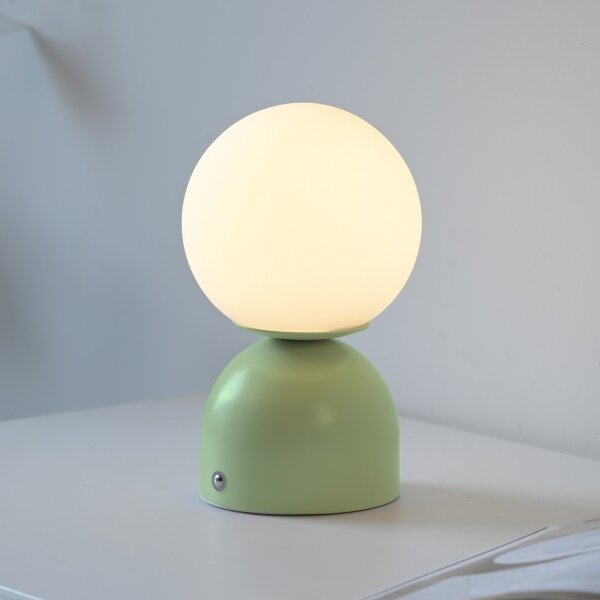 Schöner Wohnen 19218-43 - LED Stm. stolní lampa RUDI LED/1,2W/5V zelená