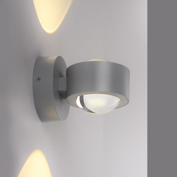 Schöner Wohnen 19331-21 - LED Nástěnné svítidlo CHIA 2xLED/2W/230V antracit