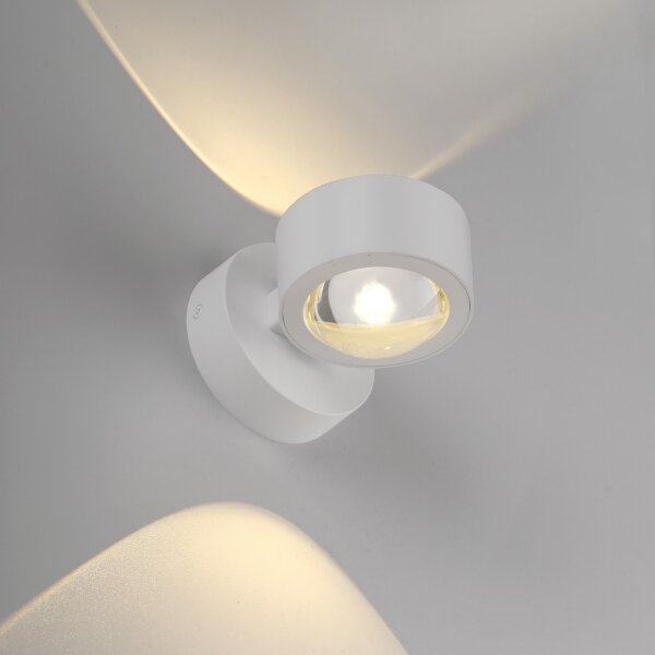 Schöner Wohnen 19331-16 - LED Nástěnné svítidlo CHIA 2xLED/2W/230V bílá