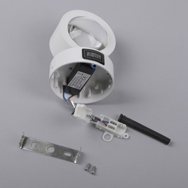 Schöner Wohnen 19331-16 - LED Nástěnné svítidlo CHIA 2xLED/2W/230V bílá