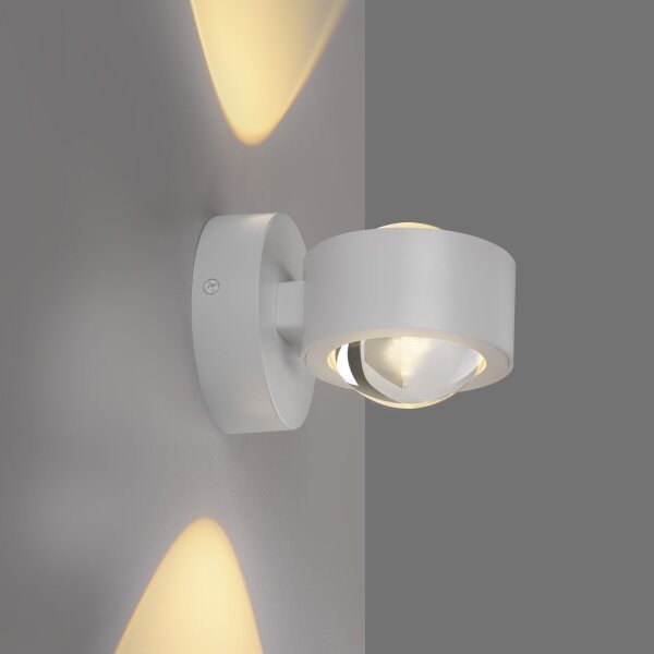 Schöner Wohnen 19331-16 - LED Nástěnné svítidlo CHIA 2xLED/2W/230V bílá