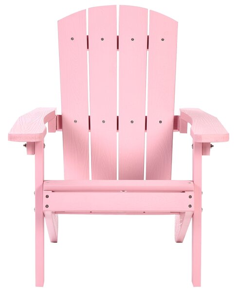Dětské křeslo ADIRONDACK Pastelově růžová