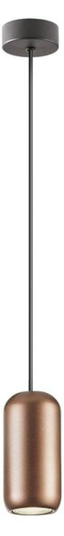 Redo 01-3476 - Lustr na lanku BOOM 1xGU10/10W/230V pr. 7,6 cm hnědá