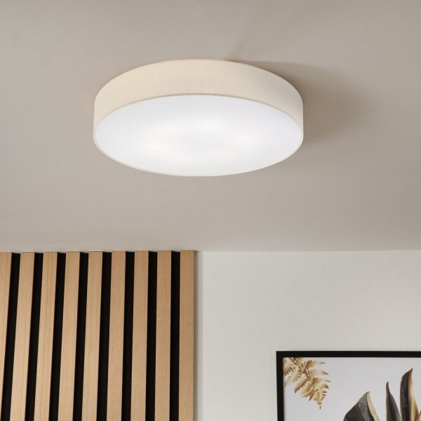 Brilagi - LED Stropní svítidlo SIRIJA 6xE27/60W/230V pr. 80 cm krémová