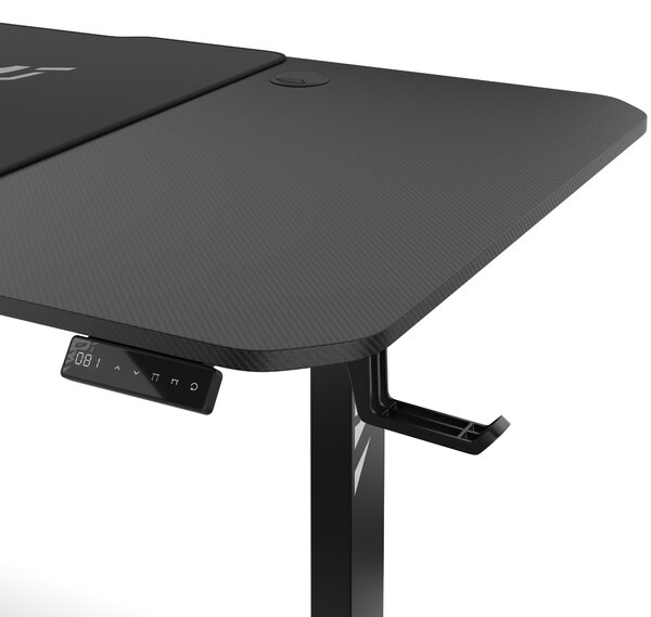 Výškově Nastavitelný Pracovní Stůl Diablo X-Tensio 1600 Černý