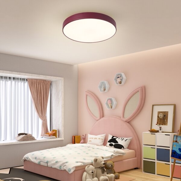 Brilagi - LED Stropní svítidlo POOL LED/60W/230V 3000/4000/6000K 50 cm burgundy