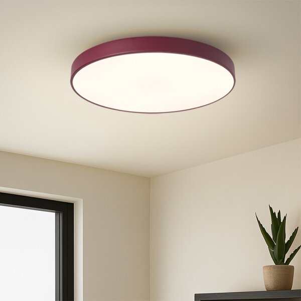 Brilagi - LED Stropní svítidlo POOL LED/60W/230V 3000/4000/6000K 50 cm burgundy