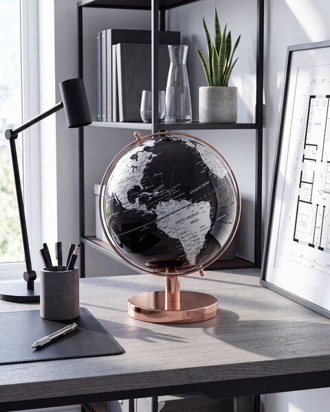 Globus CABOT 28 cm Černá