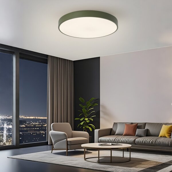 Brilagi - LED Stropní svítidlo POOL LED/60W/230V 3000/4000/6000K 60 cm zelená