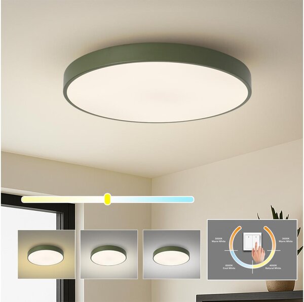 Brilagi - LED Stropní svítidlo POOL LED/60W/230V 3000/4000/6000K 60 cm zelená