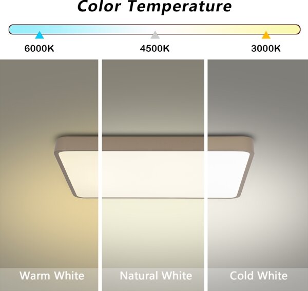 Brilagi-LED Stm stropní svítidlo POOL LED/36W/230V 3000-6000K 40x40 cm béžová+DO