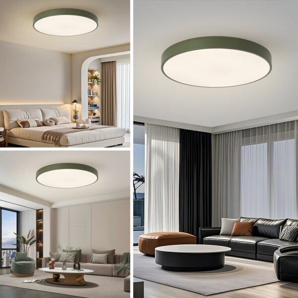 Brilagi - LED Stropní svítidlo POOL LED/100W/230V 3000/4000/6000K 80 cm zelená