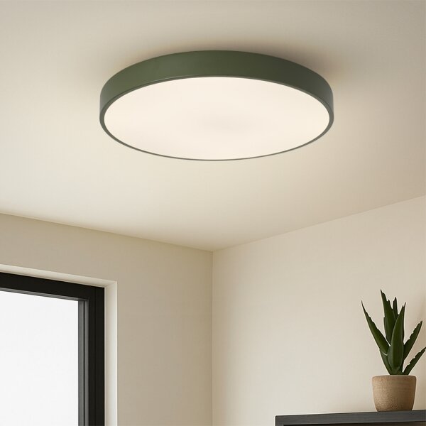 Brilagi - LED Stm stropní svítidlo POOL LED/60W/230V 3000-6000K 50 cm zelená+DO