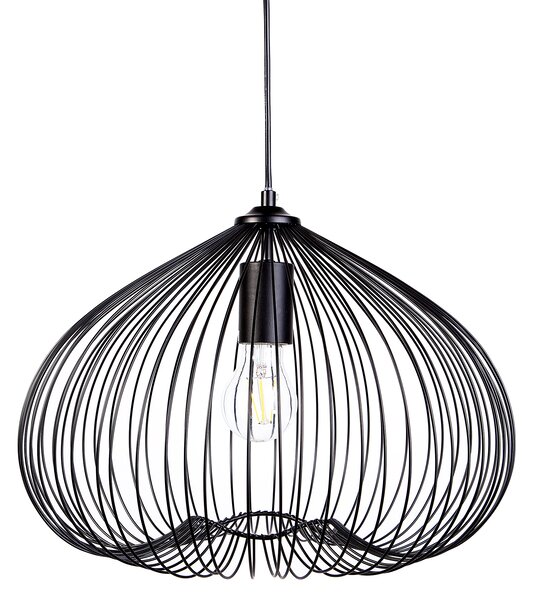 Závěsná lampa TORDINO Kov Černá