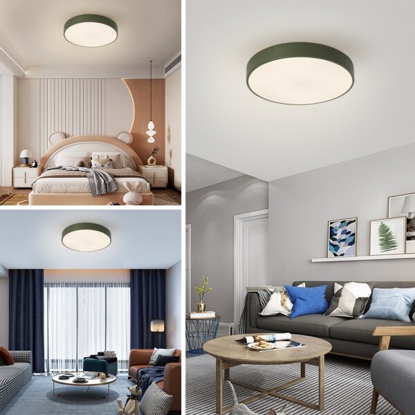 Brilagi - LED Stm stropní svítidlo POOL LED/60W/230V 3000-6000K 50 cm zelená+DO