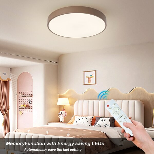 Brilagi - LED Stm stropní svítidlo POOL LED/60W/230V 3000-6000K 50 cm hnědá+DO