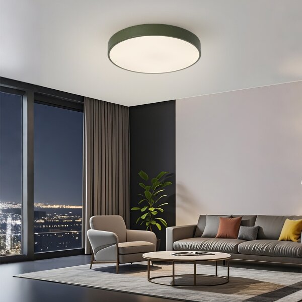 Brilagi - LED Stropní svítidlo POOL LED/60W/230V 3000/4000/6000K 50 cm zelená