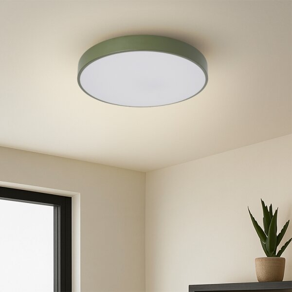 Brilagi - LED Stm stropní svítidlo POOL LED/36W/230V 3000-6000K 30 cm zelená+DO