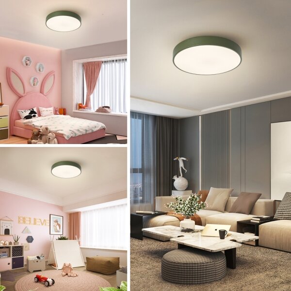 Brilagi - LED Stropní svítidlo POOL LED/36W/230V 3000/4000/6000K 30 cm zelená