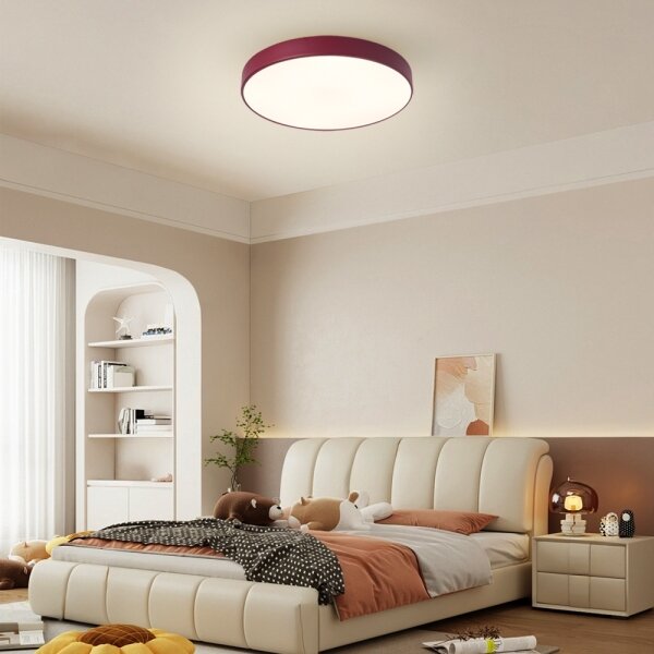 Brilagi-LED Stropní svítidlo POOL LED/48W/230V 3000/4000/6000K 40 cm burgundy
