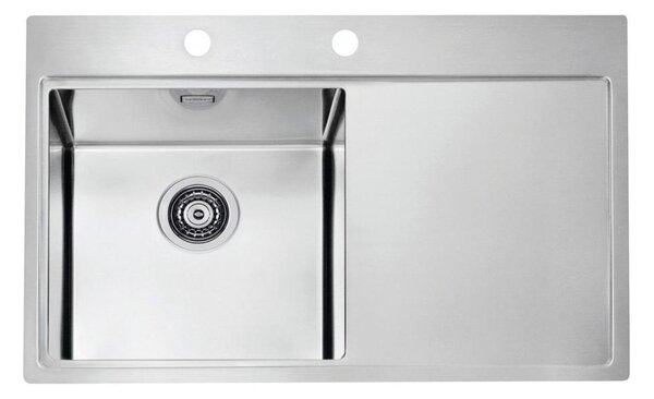 ALVEUS 1103610 - Kuchyňský dřez PURE 79x52,5 cm satin, levý