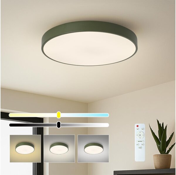 Brilagi - LED Stm stropní svítidlo POOL LED/60W/230V 3000-6000K 50 cm zelená+DO