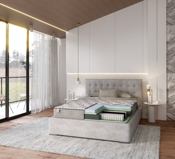Taštičková matrace OSLO TENCEL Velikost spací plochy: 200x80