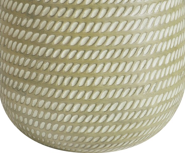 Květináč LIVADIA 27 cm Olivově zelená