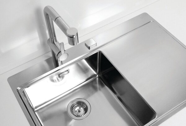 ALVEUS 1103610 - Kuchyňský dřez PURE 79x52,5 cm satin, levý