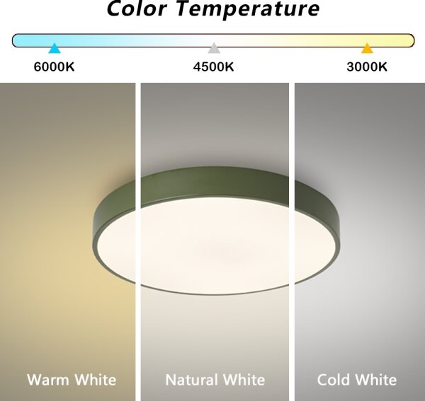 Brilagi - LED Stm stropní svítidlo POOL LED/60W/230V 3000-6000K 50 cm zelená+DO