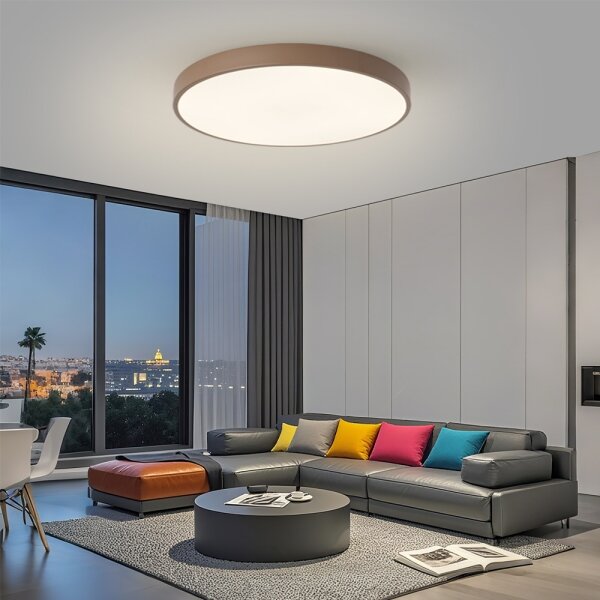 Brilagi-LED Stm svítidlo POOL SMART LED/100W/230V 80 cm Wi-Fi Tuya+DO hnědá