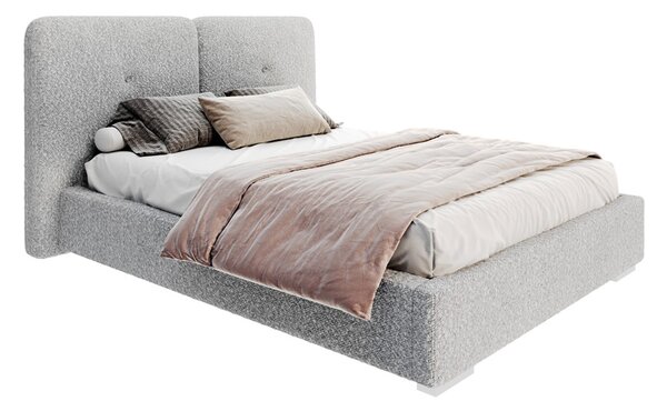 Čalouněná postel Bedřich Velikost spací plochy: 200x90, Barva postele: krémová