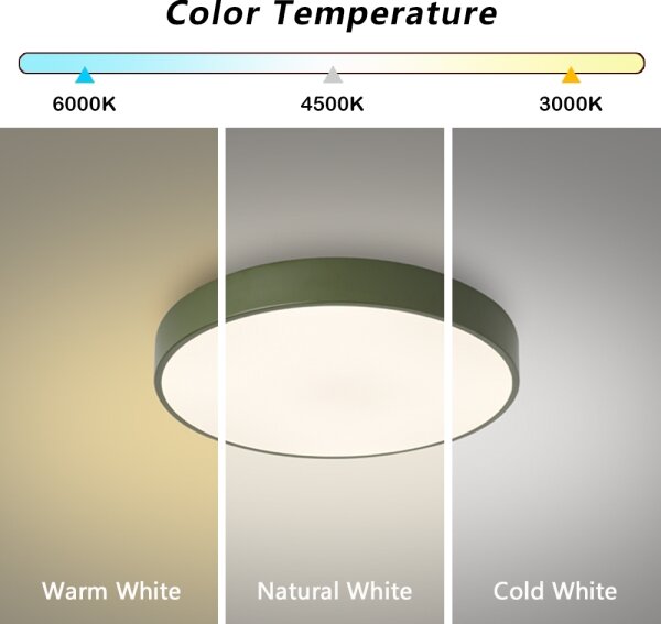 Brilagi - LED Stm stropní svítidlo POOL LED/48W/230V 3000-6000K 40 cm zelená+DO
