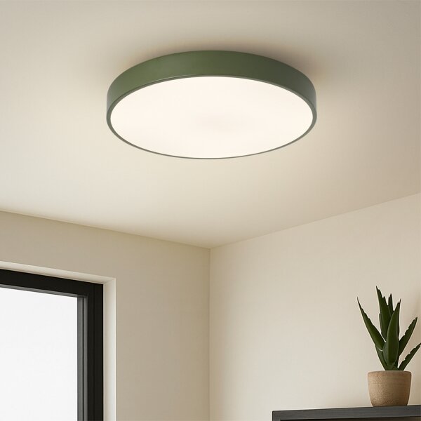 Brilagi - LED Stropní svítidlo POOL LED/48W/230V 3000/4000/6000K 40 cm zelená