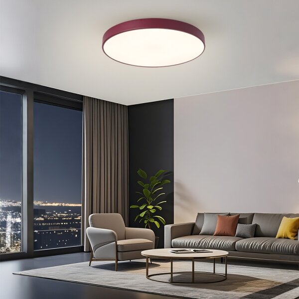 Brilagi-LED Stm stropní svítidlo POOL LED/60W/230V 3000-6000K 60 cm burgundy+DO