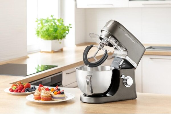 Sencor - Kuchyňský robot s nerezovou mísou 1000W/230V šedá