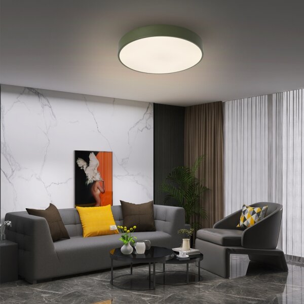Brilagi - LED Stm stropní svítidlo POOL LED/48W/230V 3000-6000K 40 cm zelená+DO