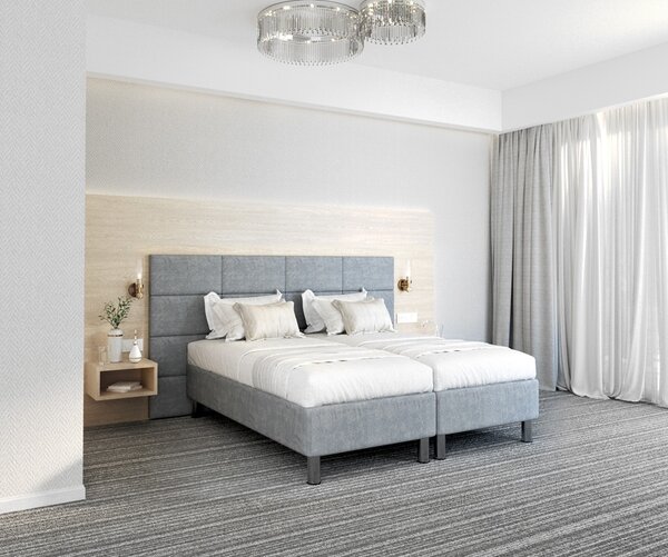 Hotelová postel Saška pro 2 osoby Velikost spací plochy: 200x80