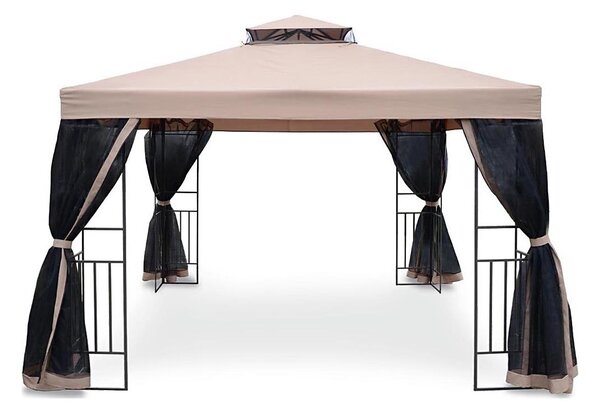 Fieldmann - Zahradní altán 3x3 m béžová/černá
