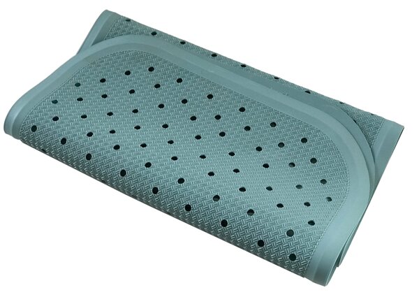 Protiskluzová podložka do vany 76x34 cm - světle modrá