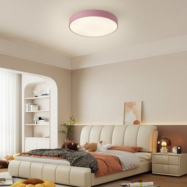Brilagi - LED Stm stropní svítidlo POOL LED/48W/230V 3000-6000K 40 cm růžová+DO