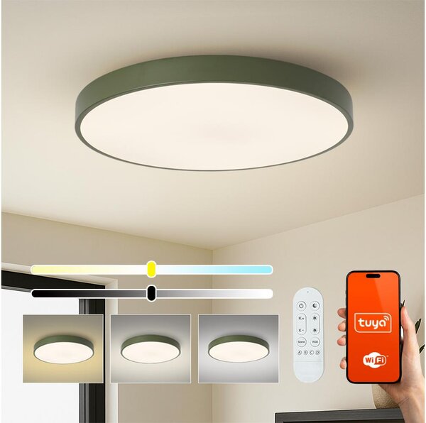 Brilagi-LED Stm svítidlo POOL SMART LED/100W/230V 80 cm Wi-Fi Tuya+DO zelená