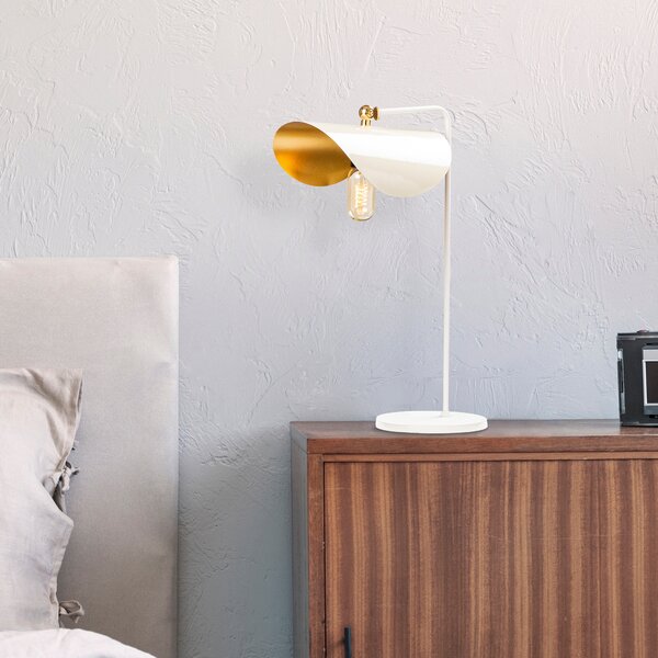 ASIR Stolní lampa SIVANI bílá zlatá
