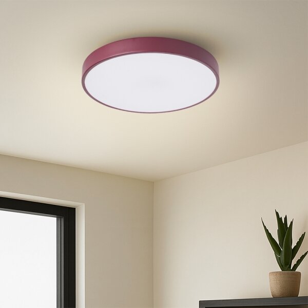 Brilagi - LED Stropní svítidlo POOL LED/36W/230V 3000/4000/6000K 30 cm burgundy