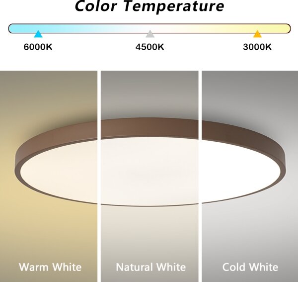 Brilagi-LED Stm svítidlo POOL SMART LED/100W/230V 80 cm Wi-Fi Tuya+DO hnědá