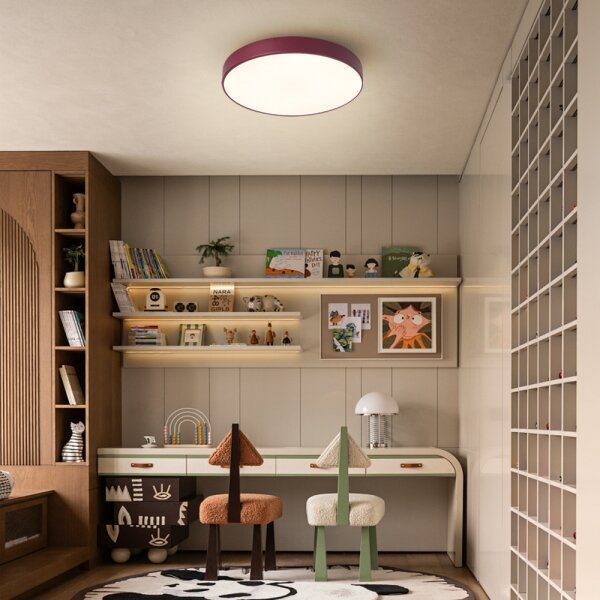 Brilagi - LED Stropní svítidlo POOL LED/36W/230V 3000/4000/6000K 30 cm burgundy