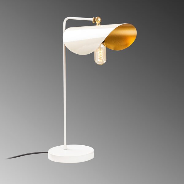ASIR Stolní lampa SIVANI bílá zlatá