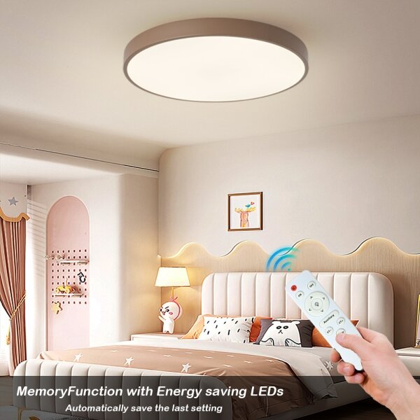 Brilagi - LED Stm stropní svítidlo POOL LED/60W/230V 3000-6000K 60 cm hnědá+DO
