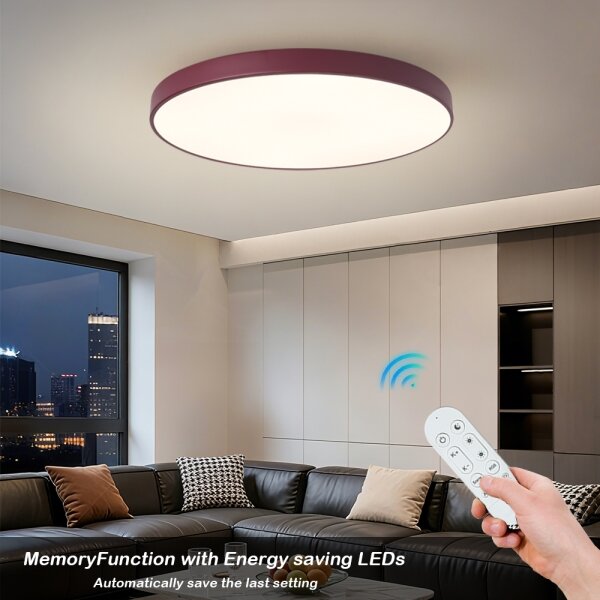 Brilagi-LED Stm svítidlo POOL SMART LED/100W/230V 80 cm Wi-Fi Tuya+DO burgundy
