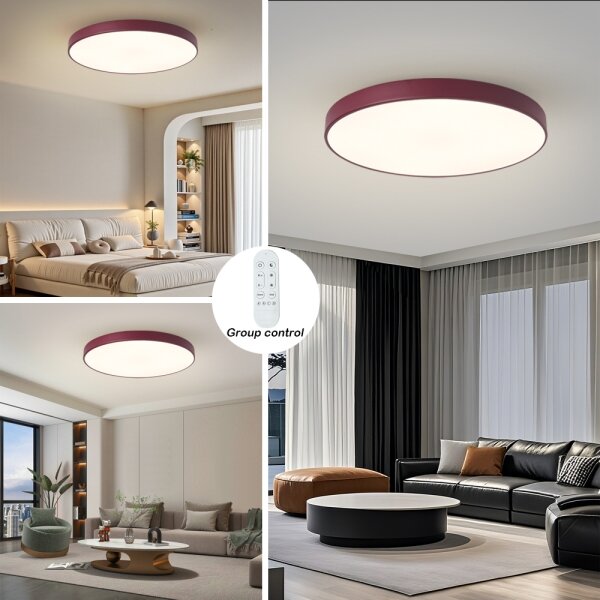 Brilagi-LED Stm svítidlo POOL SMART LED/100W/230V 80 cm Wi-Fi Tuya+DO burgundy